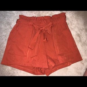 Paper bag shorts